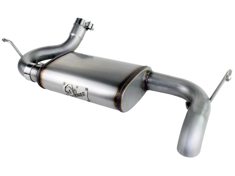 aFe Mach Force XP 2.5 In. Exhaust System 07-18 Jeep Wrangler - Click Image to Close